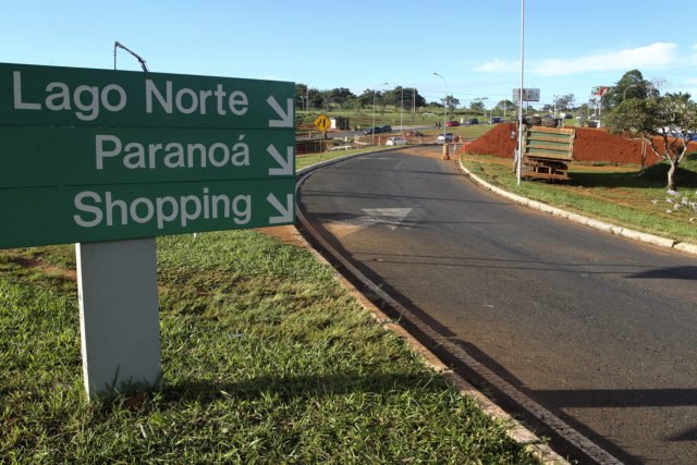 Acesso ao Lago Norte será alterado para obras na quarta (3)