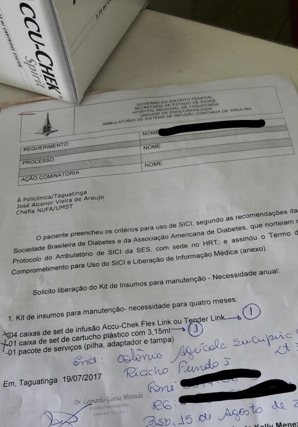 Diabéticos recebem pouca medicação do GDF