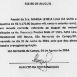 Moro quer originais dos recibos de aluguel
