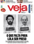 Capa da Veja tem Lula preso