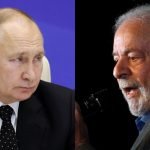 Putin e Lula discutem proposta de paz para a Ucrânia