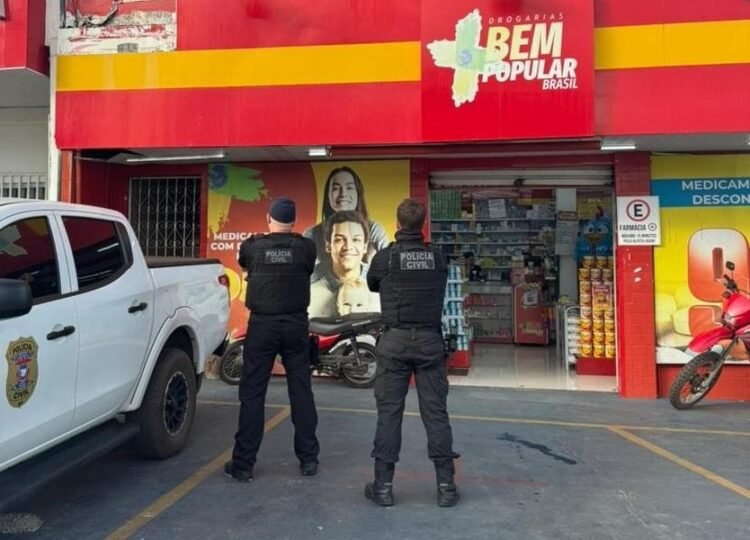 Farmácia em Cuiabá é usada para lavagem de dinheiro do tráfico de drogas