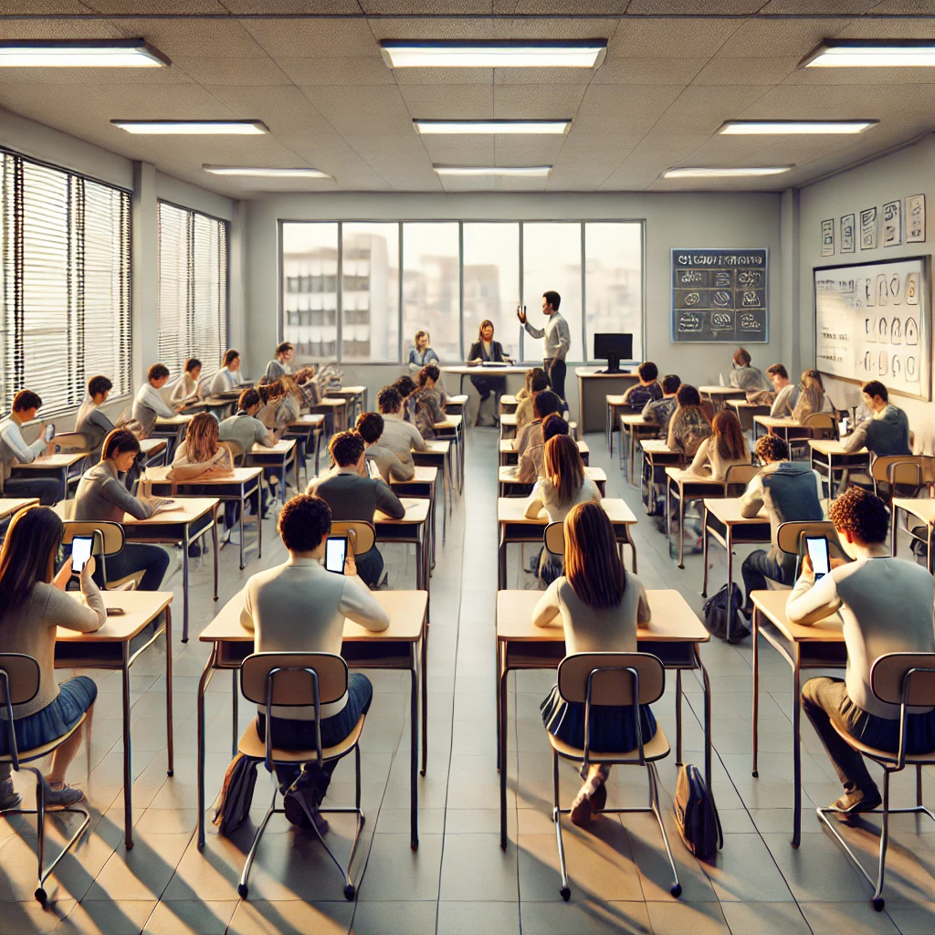 Proibição de celulares em escolas do DF gera debate sobre disciplina e modernização do ensino