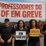 Ibaneis acusa greve dos professores de “pura política” e crise se agrava no DF
