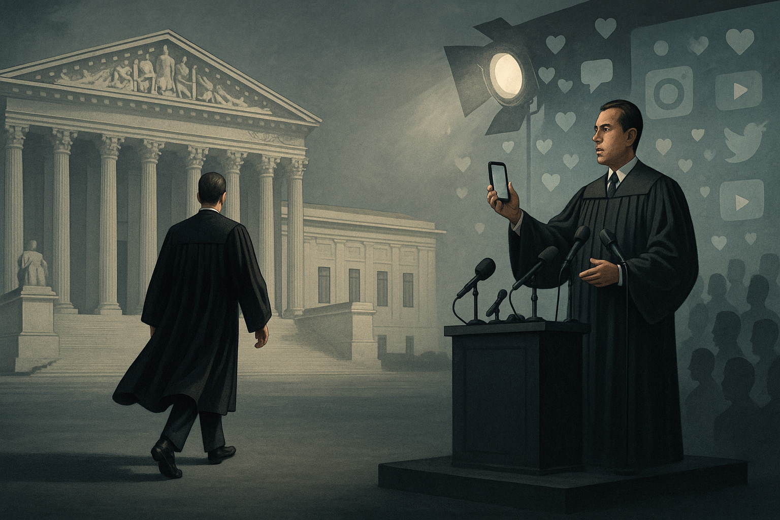 O Marketing da Toga: quando o Judiciário mergulha na superexposição