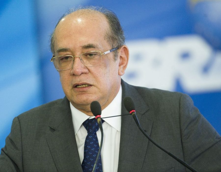 Brasília - O presidente do TSE, Gilmar Mendes, durante  lançamento do Documento Nacional de Identificação (digital e biométrico), no Palácio do Planalto. (Marcelo Camargo/Agência Brasil)