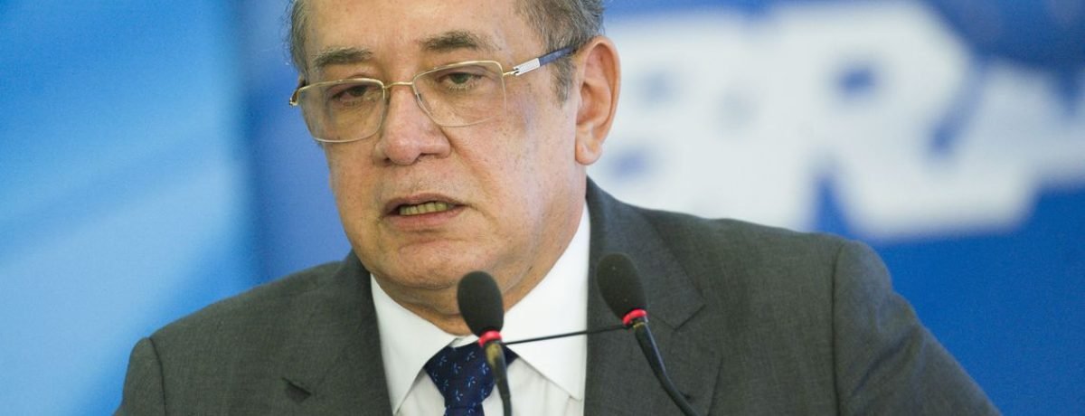 Brasília - O presidente do TSE, Gilmar Mendes, durante  lançamento do Documento Nacional de Identificação (digital e biométrico), no Palácio do Planalto. (Marcelo Camargo/Agência Brasil)