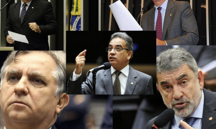 Deputados que votaram a favor de Temer