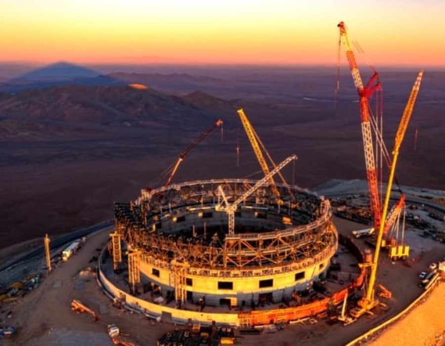 Foto: Reprodução maior telescópio óptico do mundo está sendo construído no deserto do Atacama, no Chile