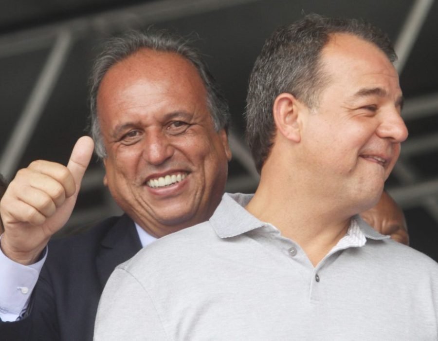 Cabral e Pezão. Foto: Alexandre Auler