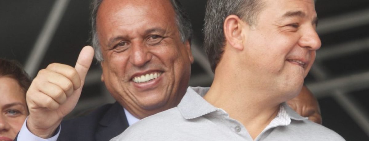 Cabral e Pezão. Foto: Alexandre Auler