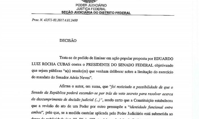 justiça df Folha de Brasília