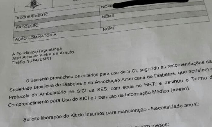 foto diabéticos folha de brasília