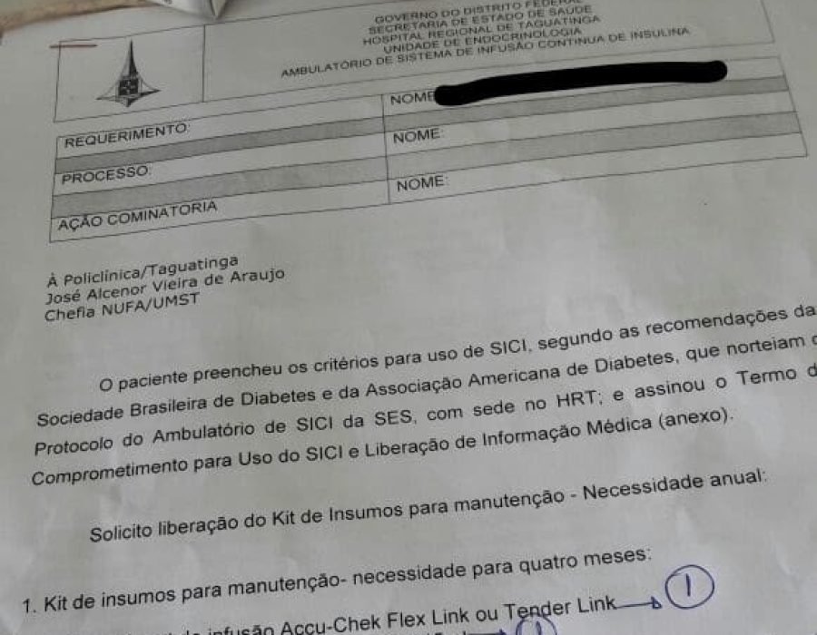 foto diabéticos folha de brasília