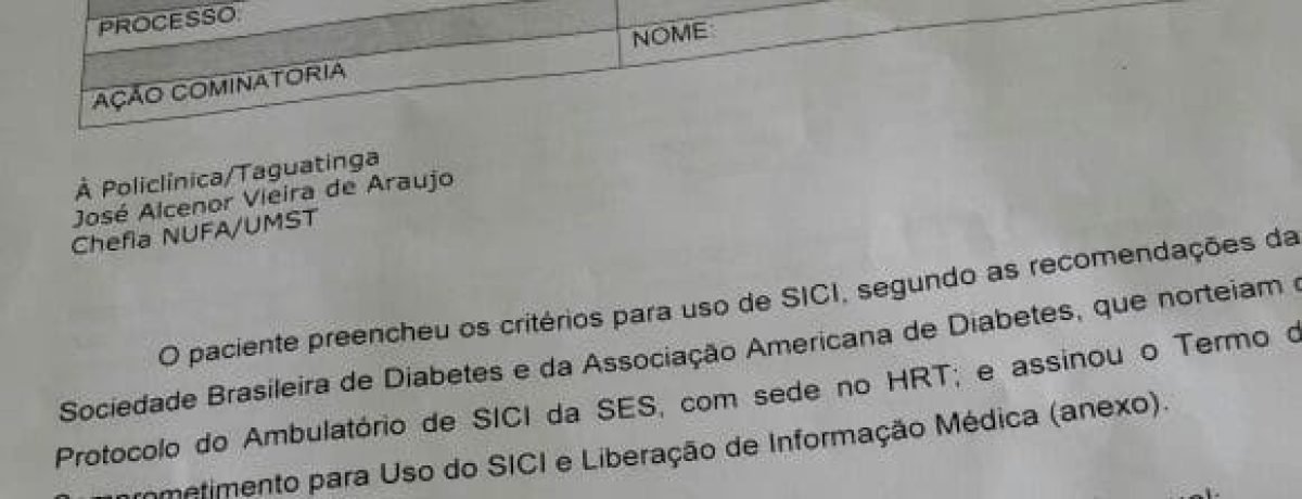 foto diabéticos folha de brasília