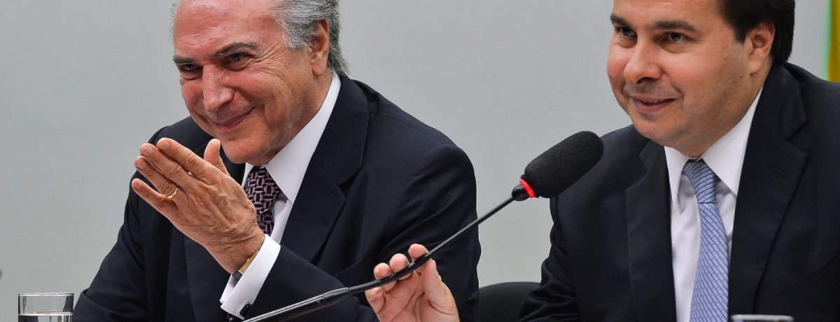Michel e Maia Folha de Brasília