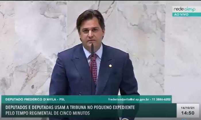 Deputado estadual Frederico D’Ávila